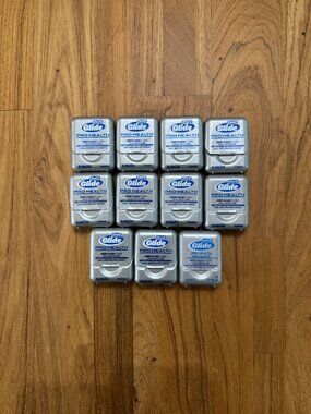 Oral-B Glide Pro-Health Deep Clean Floss - Cool Mint - Lot of 11